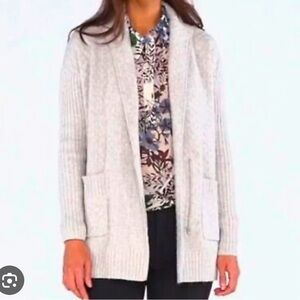 Cabi 4466 zip cardigan NWT